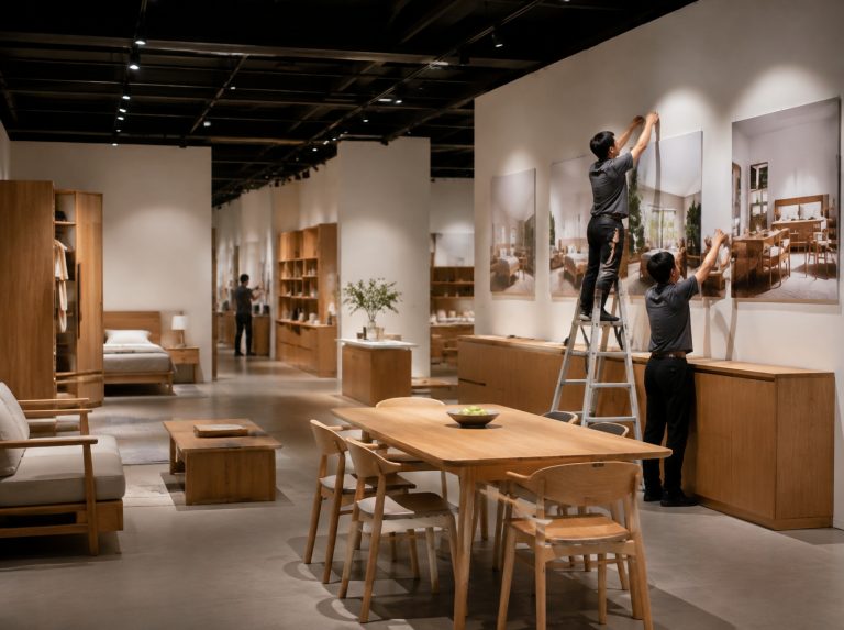 五河县企业展厅与文化墙设计施工